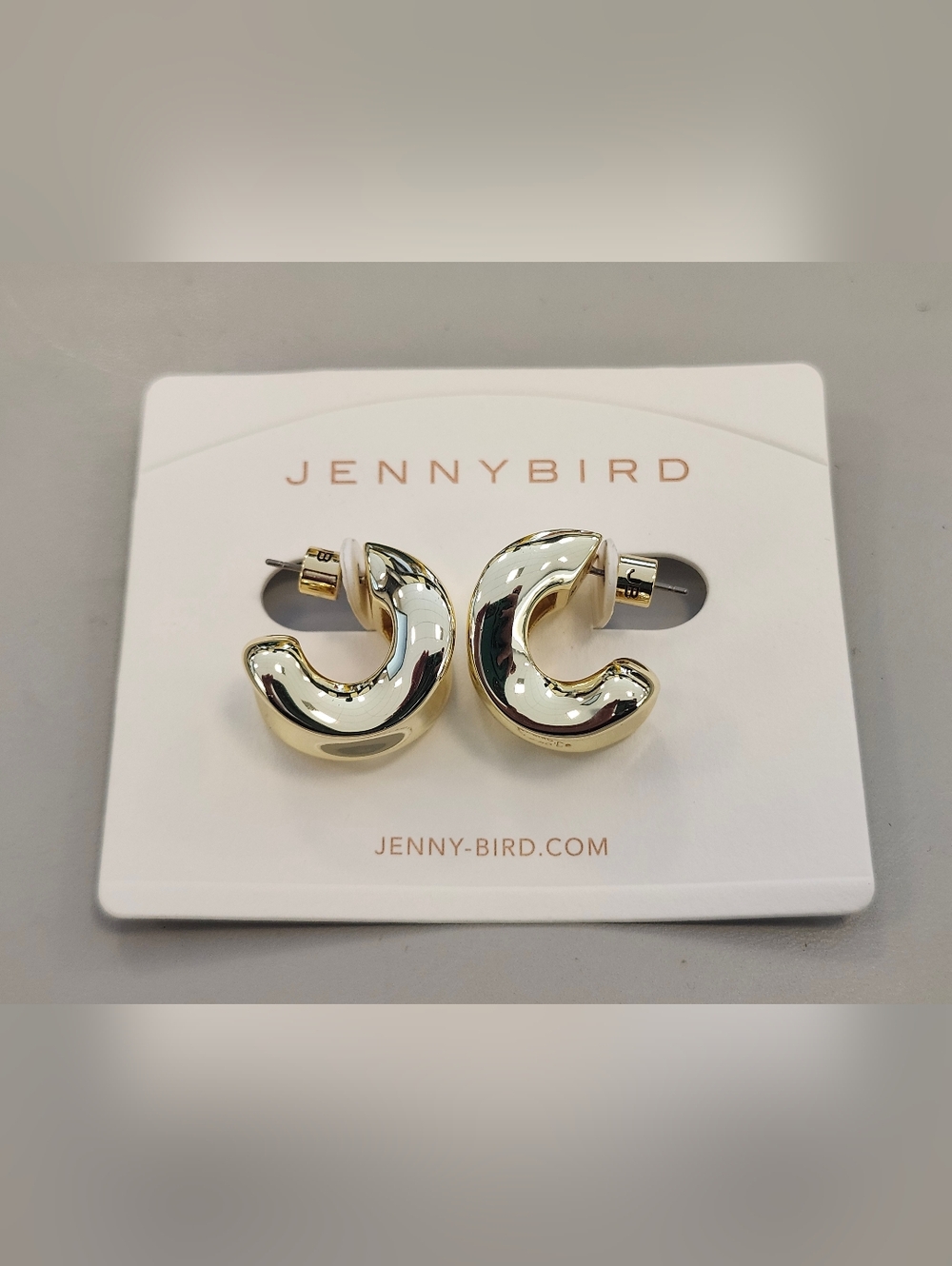 NWT Jenny Bird Gold-Tone Doune Chunky Hoop Earrings